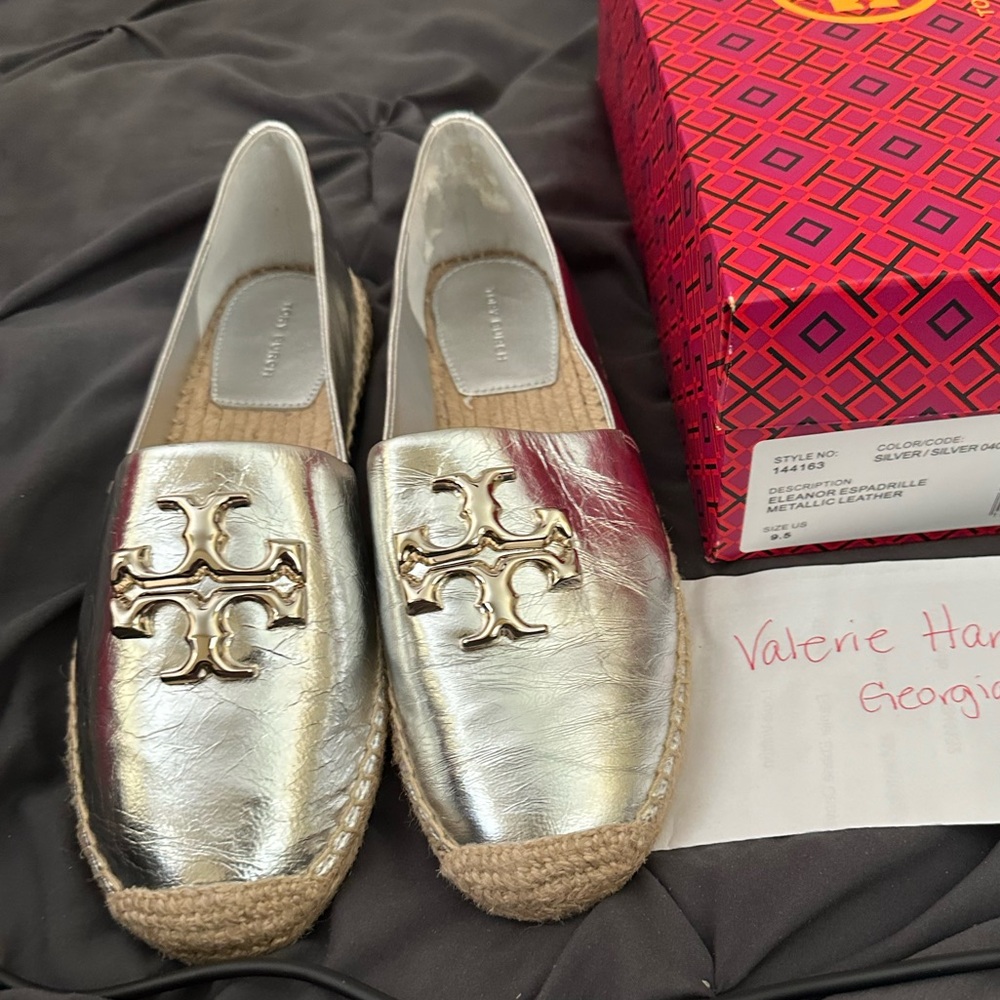 Tory Burch Eleanor Espadrille size 9.5